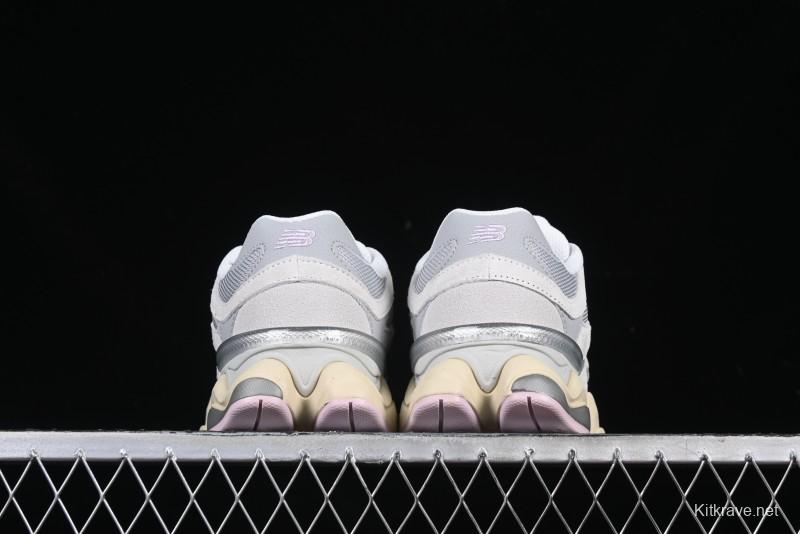 New Balance 9060 Retro Casual Running Shoes with ABZORB Cushioning Technology - U9060GM