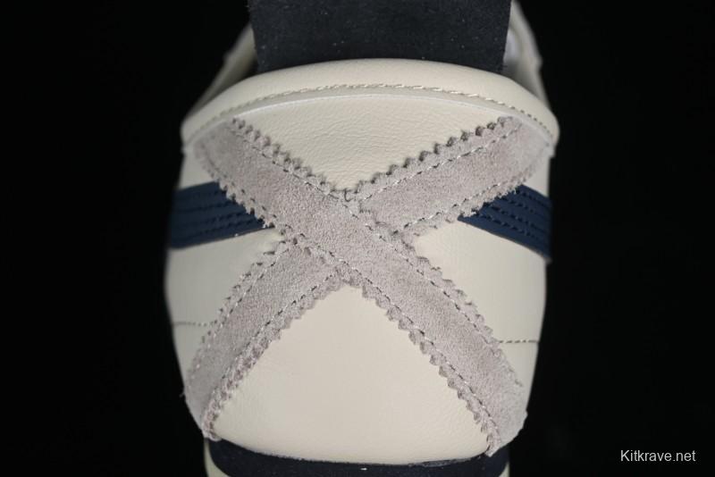 Onitsuka Tiger Mexico 66 Low-Top Leather Sneakers for Casual Running - DL408-1659