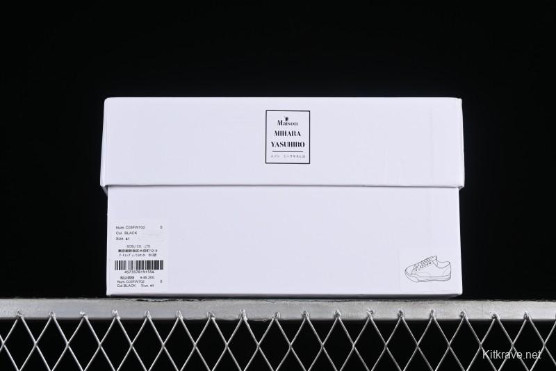 Wayne MMY Original Sole Leather Low Sneaker with Deconstructed Ice Cream Sole - W.E5