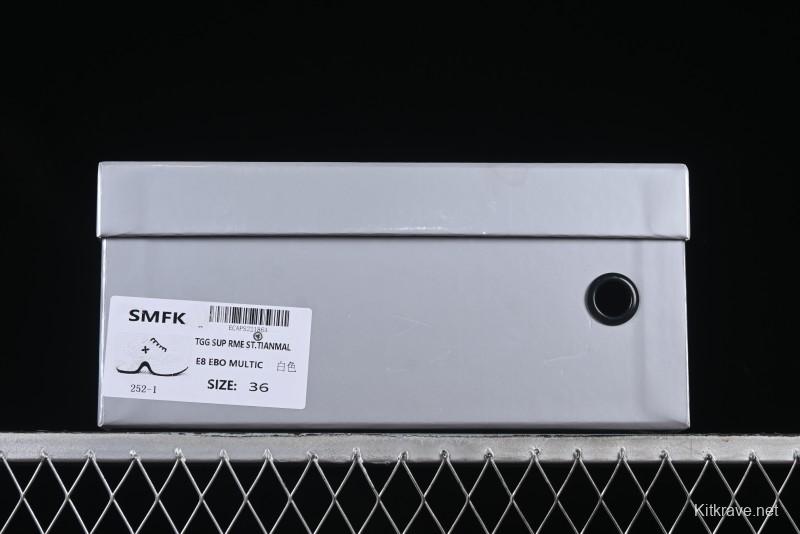 SMFK FUTURE RIPPLE Low-Top Fashion Sports Casual Shoes in White - AJD4