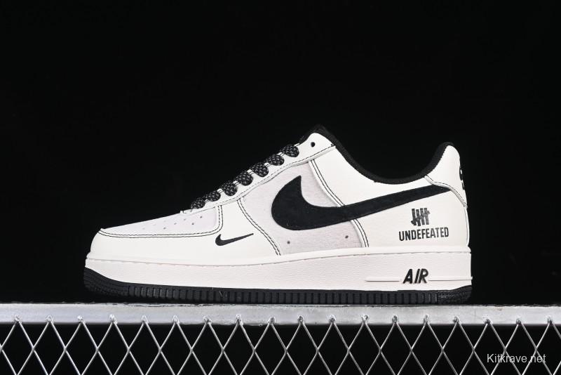 Nike Air Force 1 '07 Low UN Collaboration - Pig Eight Rice Black Line Casual Sneakers - BB7518-017