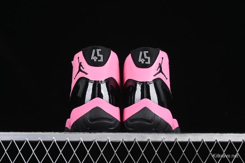 Nike Air Jordan 11 Retro High Top Basketball Shoes in Black Pink - CT8012-500