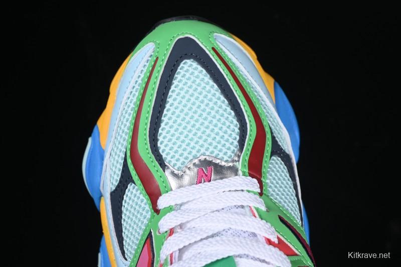 New Balance 9060 Retro Casual Running Sneakers with ABZORB Cushioning Technology - U9060NBN