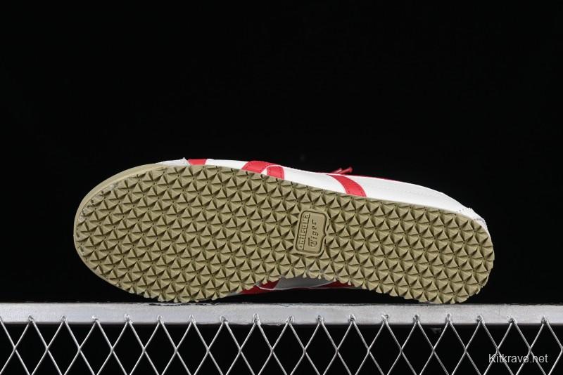 OnitsukaTiger Mexico 66 Low-Top Lace-Up Casual Running Shoes - 1183C216-100