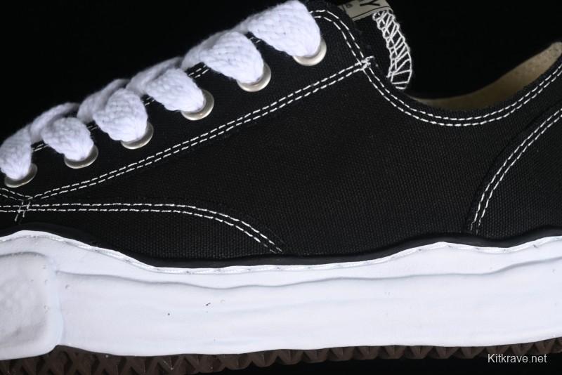 Wayne MMY Original Sole Leather Low Sneaker with Deconstructed Ice Cream Sole - W.E5