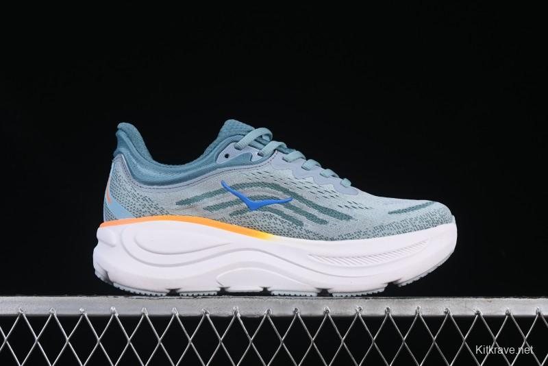 HOKA ONE ONE Bondi 9 Cushioned Running Shoes with Soft EVA Midsole - 1162011 GYBU