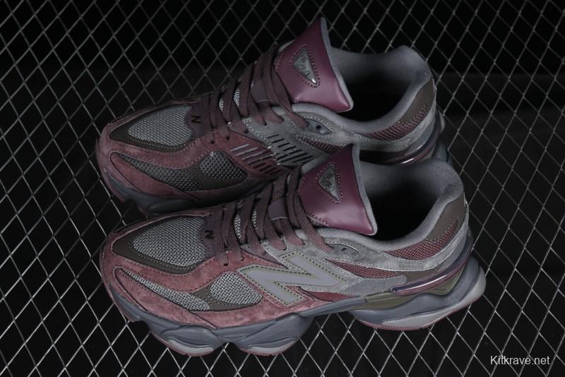 New Balance 9060 Retro Casual Running Sneakers with ABZORB Cushioning Technology - U9060BCG