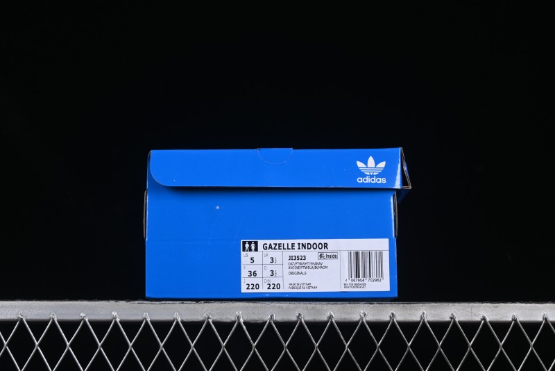 Adidas Originals Gazelle Indoor JI3523 Retro Casual Slip-Resistant Wear-Resistant Low-Top Sneakers - JI3523