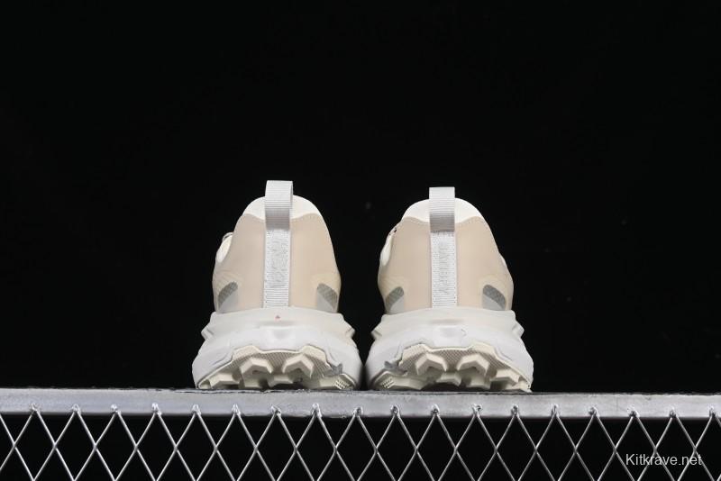 HOKA ONE ONE Satisfy Running Mafate Trail Low-Cut Cushioned Outdoor Hiking Shoes - 1157050 BONE