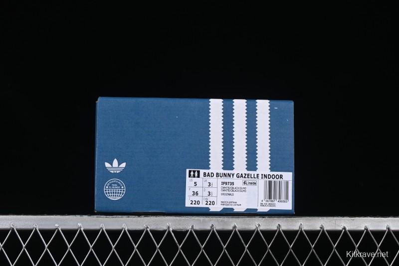 Adidas Originals Gazelle Indoor Retro Casual Slip-Resistant Wear-Resistant Low-Top Sneakers - IF9735