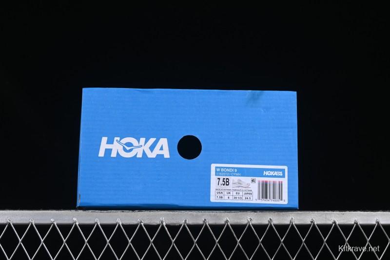 HOKA ONE ONE Bondi 9 Knit Lightweight Casual Running Shoes - 1162012 CYWH