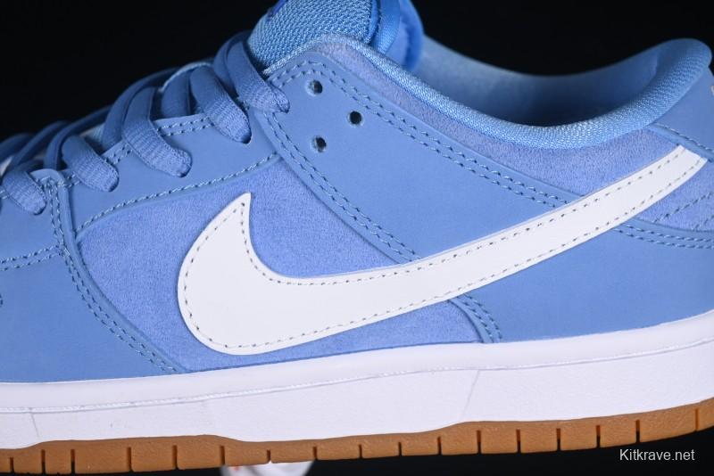 Nike SB Dunk Low Pro ISO University Blue Low-Top Skate Shoes - FJ1674-401