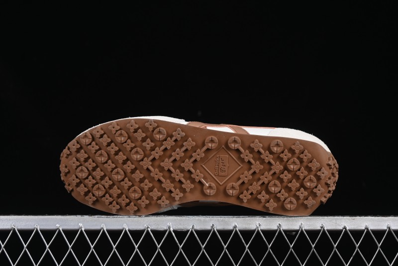 Onitsuka Tiger Serrano Retro Sneakers - White/Brown