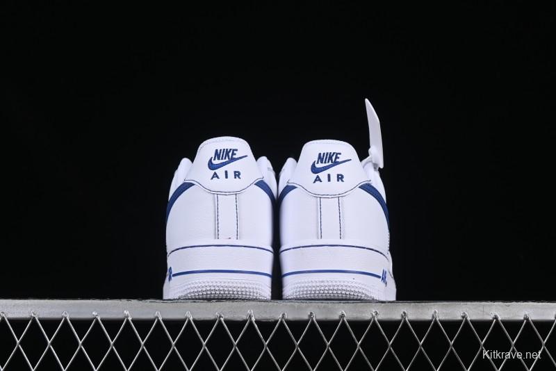 Nike Air Force 1 Low White & Blue – Iconic Leather Sneakers