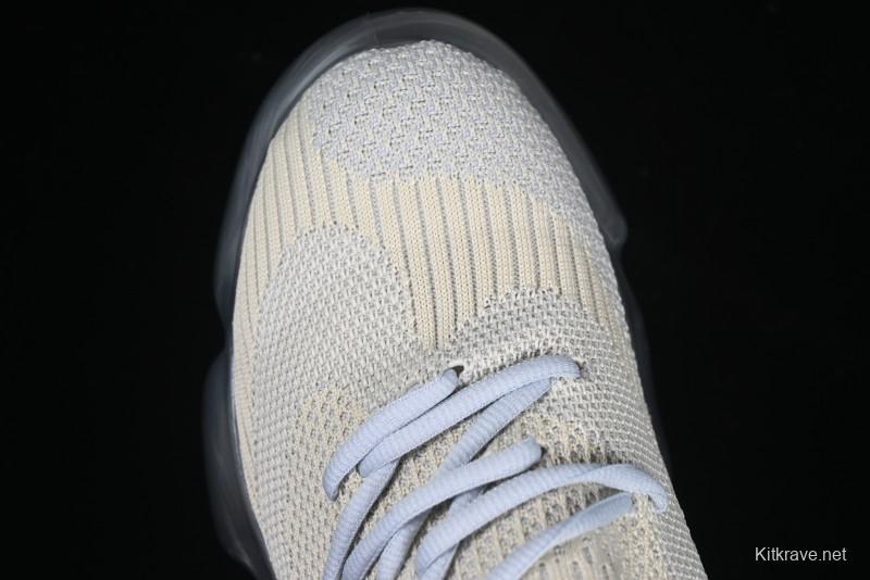 Grounds Big Bubble High Platform Sneakers Transparent Blue - AJE5