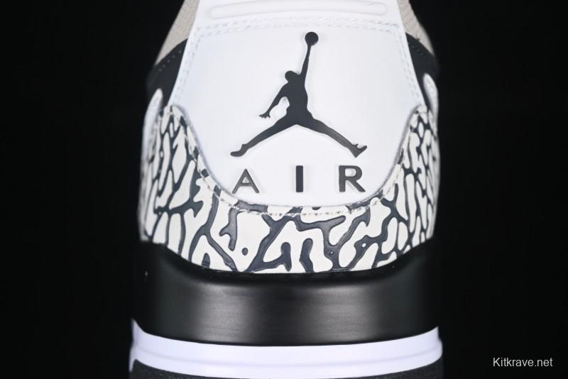 Nike Air Legacy 312 Low "Black/Sail/White" - Premium Style with Elephant Print Details