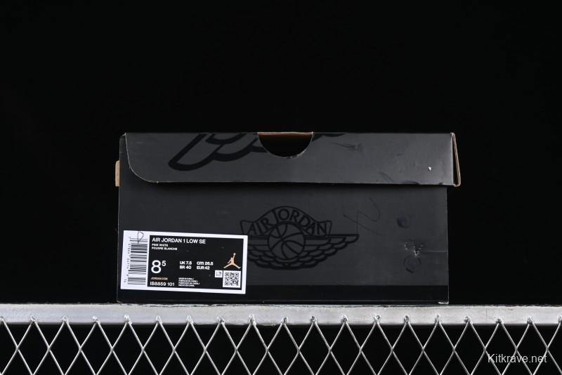 Nike Air Jordan 1 Low AJ1 Carved Pink Low-Top Casual Sneakers - IB8859-101