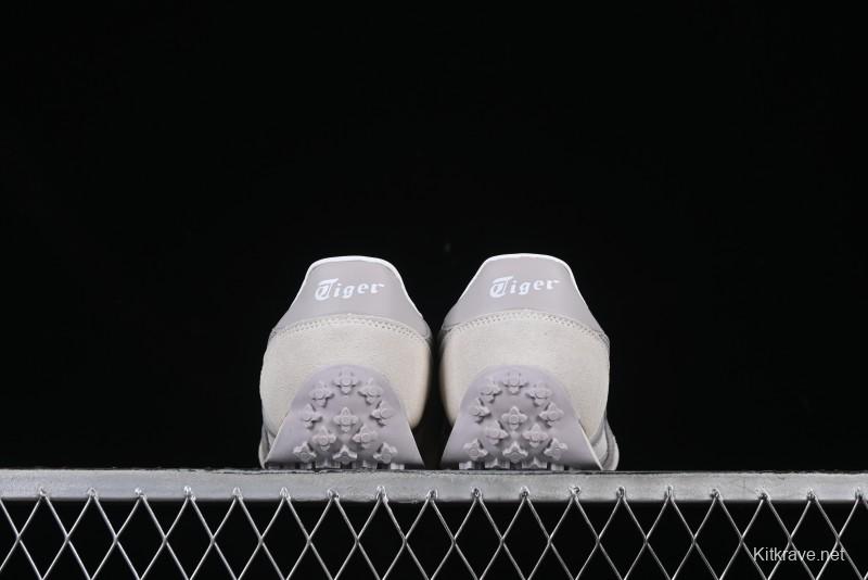 Classic Onitsuka Tiger Mexico 66 Shoes – White & Grey Minimalist Design