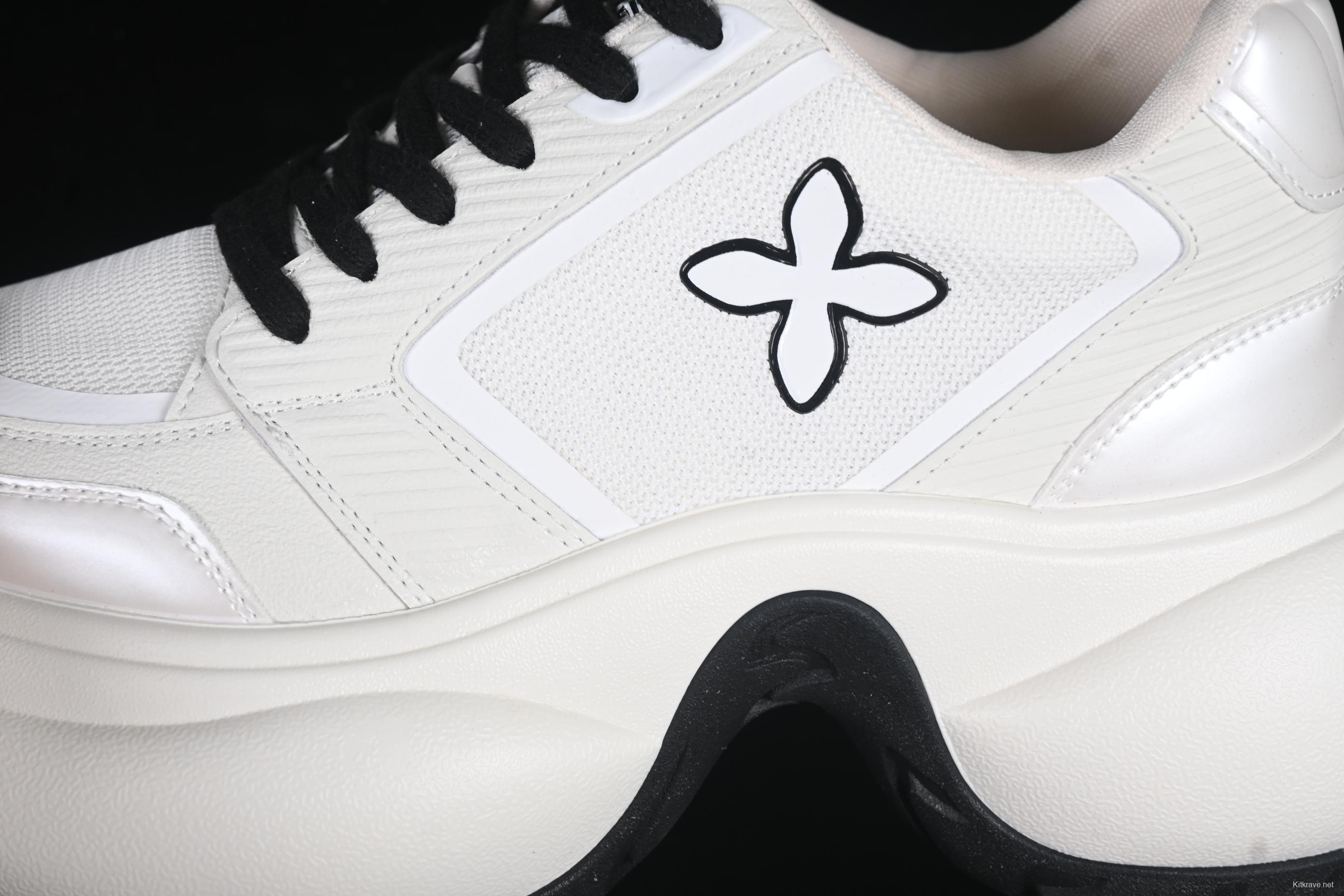 SMFK FUTURE RIPPLE Low-Top Fashion Sports Lifestyle Casual Shoes in White - AJD4