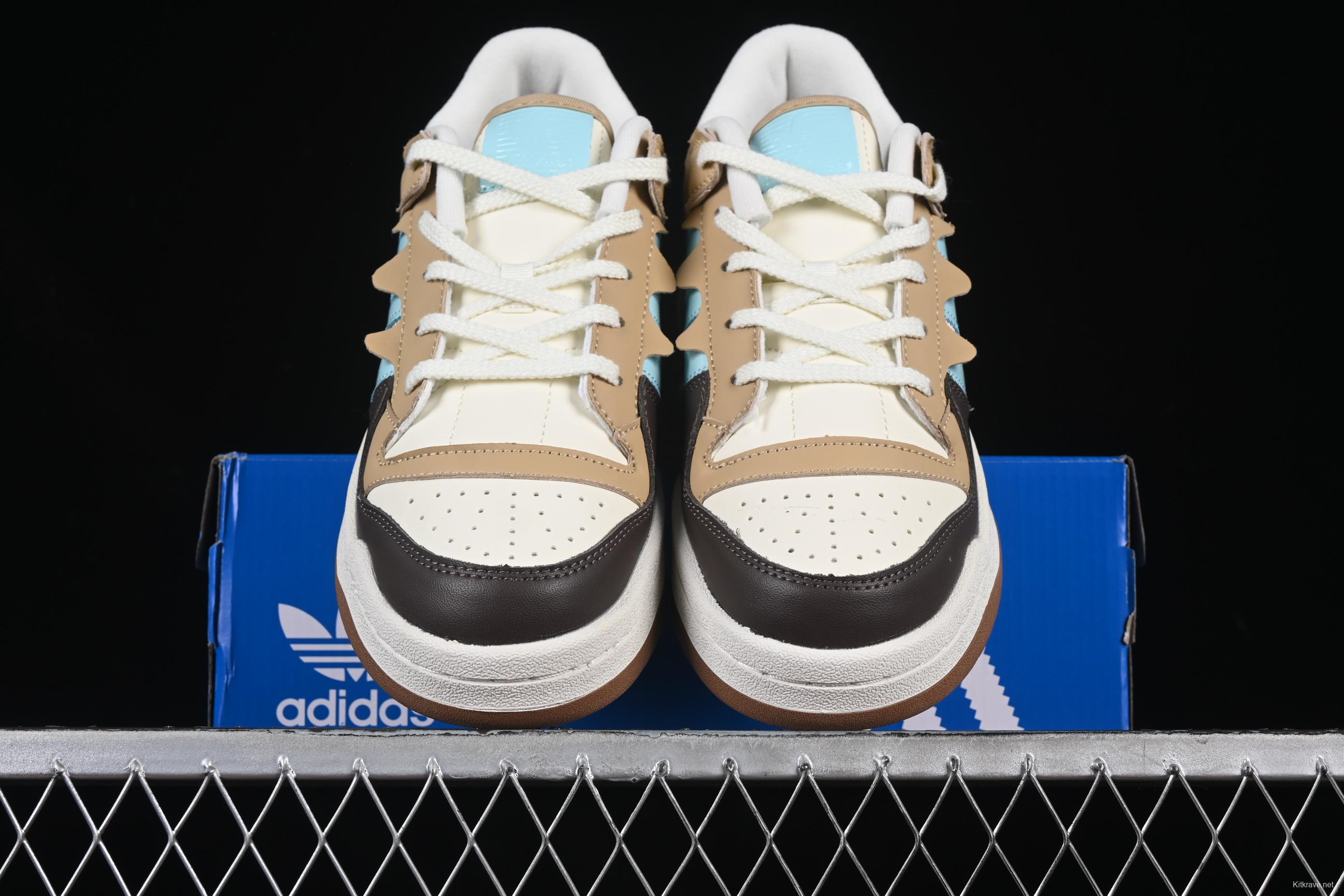 Adidas Forum 84 Low Retro Basketball Shoes - JR8033