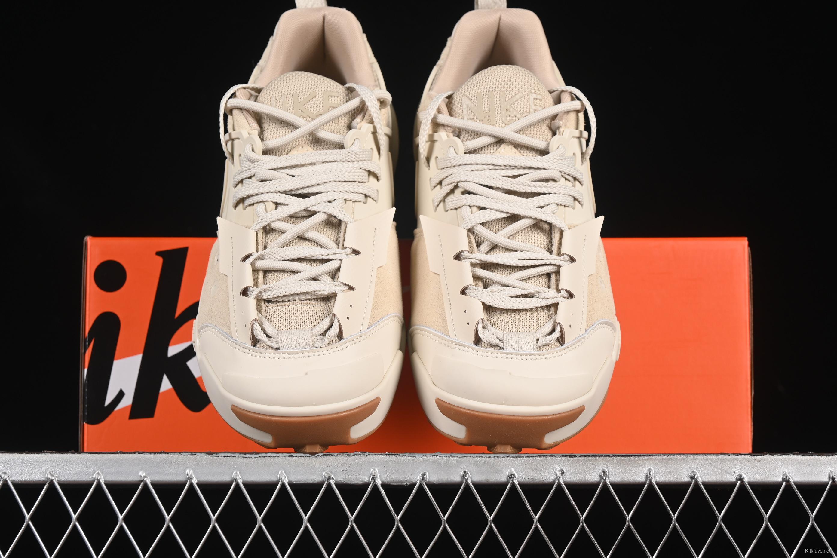 Nike Sacai Zegamadome SP Low-Top Lifestyle Sneakers with Functional Design - HQ8618-101