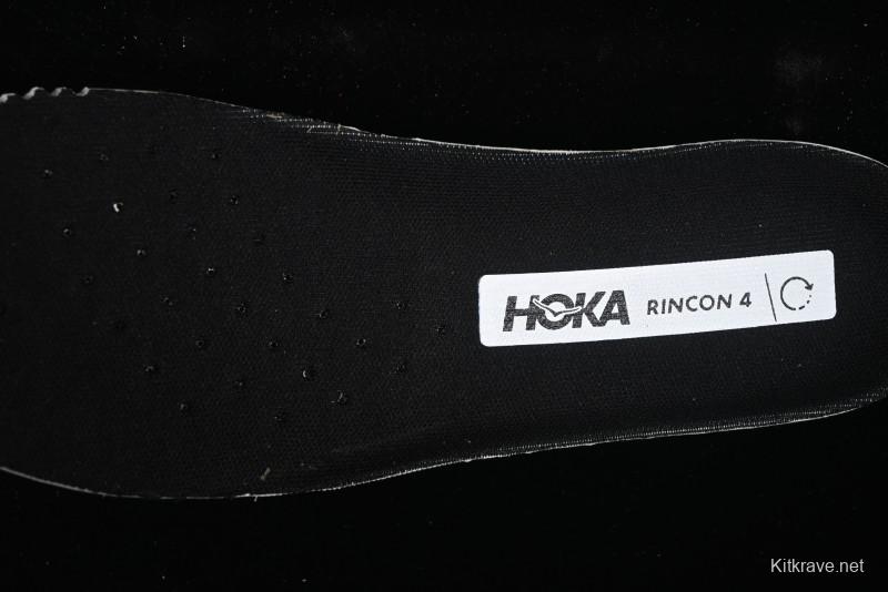 HOKA ONE ONE Rincon 4 Lightweight Breathable Knit Running Shoes - 1155131 BWHT