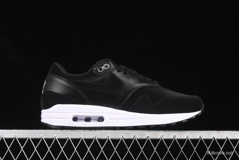 Nike Air Max 1 Retro Running Shoes with Half-Sole Air Cushion - 875844-001