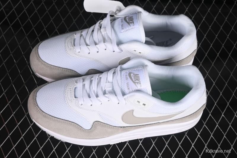 Nike Air Max 1 Retro Running Shoes with Half-Sole Air Cushion - AH8145-110