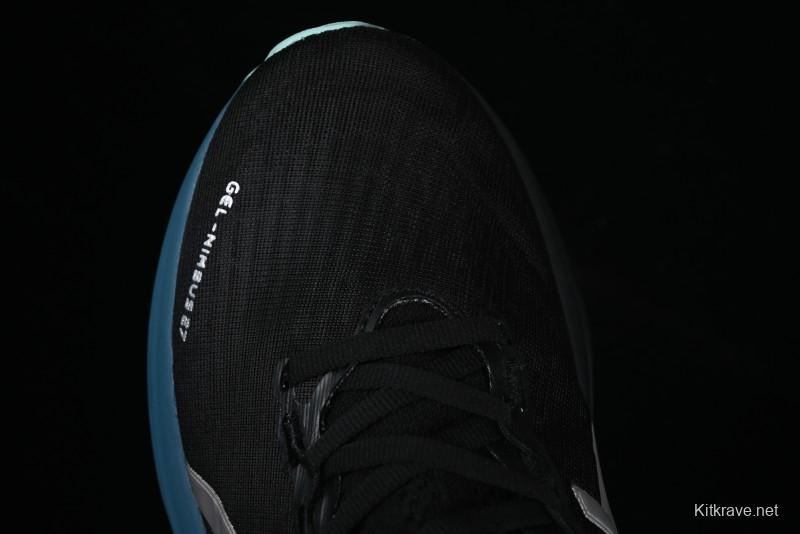 Asics Gel-Nimbus 27 Retro Breathable Casual Shoes with Cushioning for Men - 1011C093-001