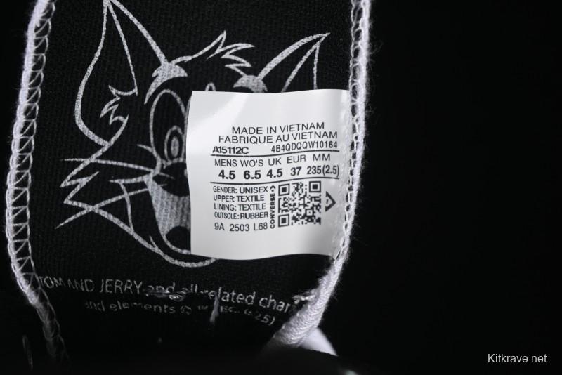 Converse All Star High Top Casual Sneakers with Tom and Jerry Theme - A15112C