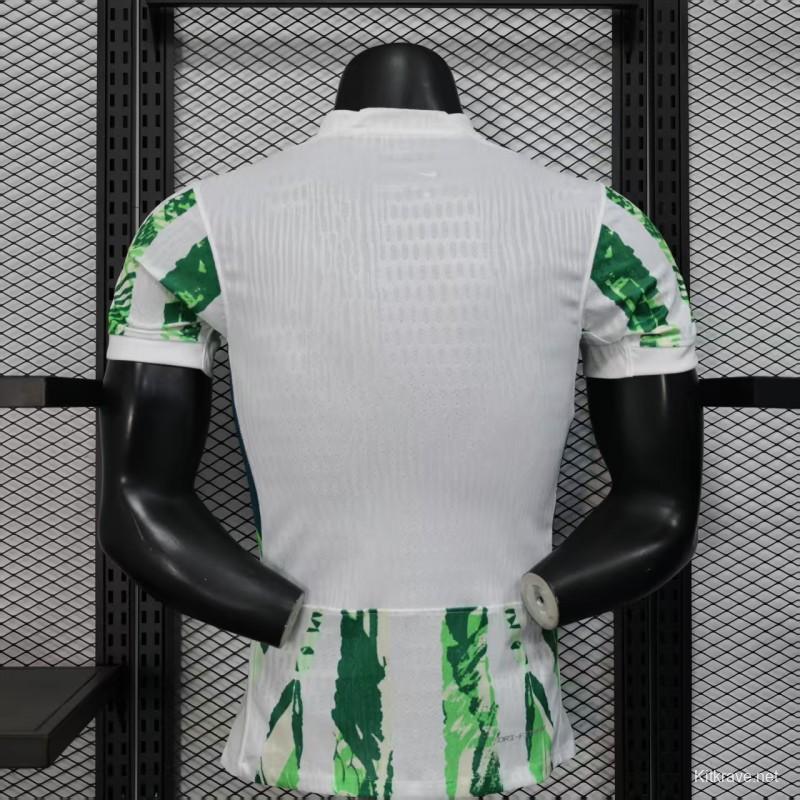 Player Version 2025 Nigeria Green/White Jersey