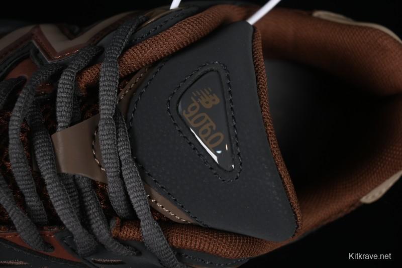 Joe Freshgoods x New Balance 9060 Retro Casual Running Sneakers with ABZORB Cushioning - U9060RFB