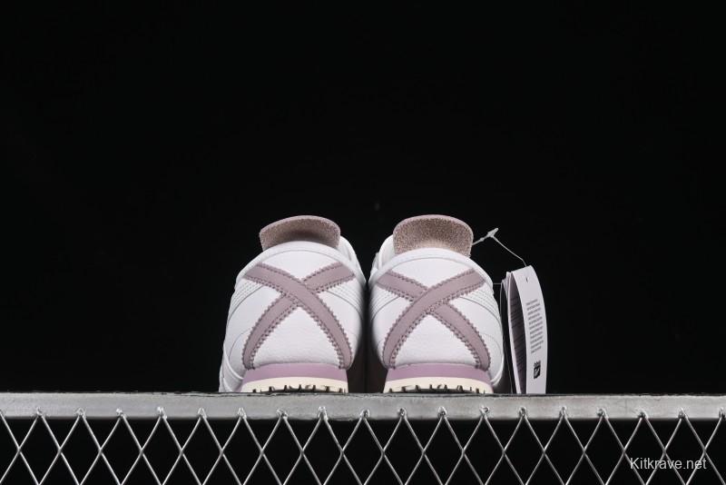 Onitsuka Tiger Mexico 66 Low-Top Leather Sneakers for Casual Running - 1183B781-104