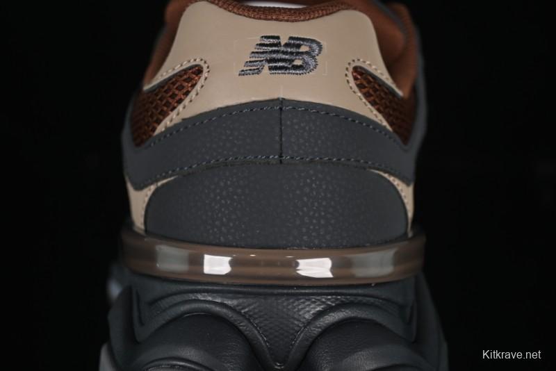 Joe Freshgoods x New Balance 9060 Retro Casual Running Sneakers with ABZORB Cushioning - U9060RFB