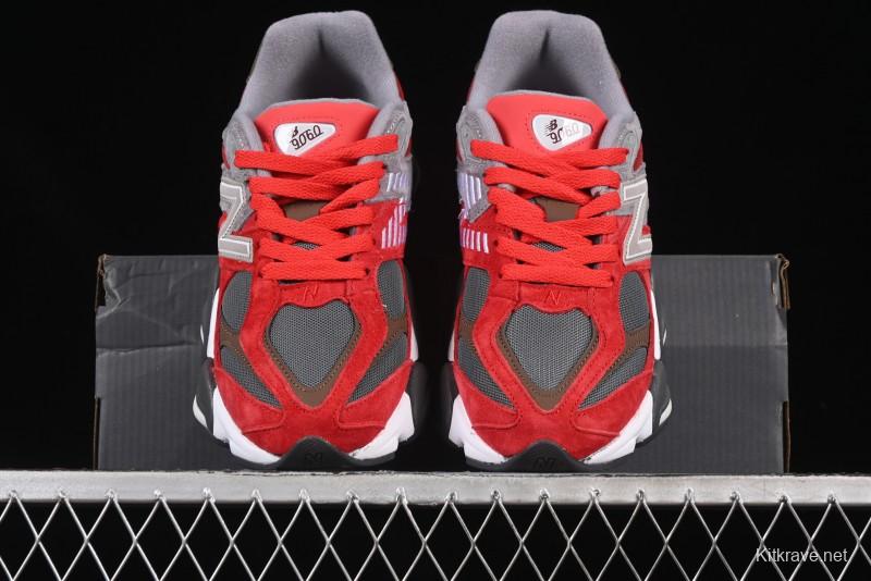 New Balance NB9060 Series Retro Casual Running Shoes with ABZORB Cushioning - U9060YZA