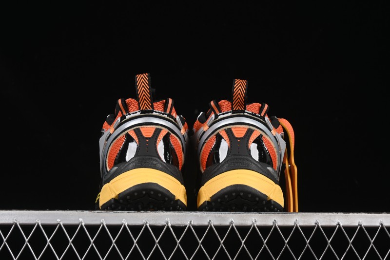 Off-White Be Right Low-Top Lifestyle Sneakers in Grey Orange - X.E5