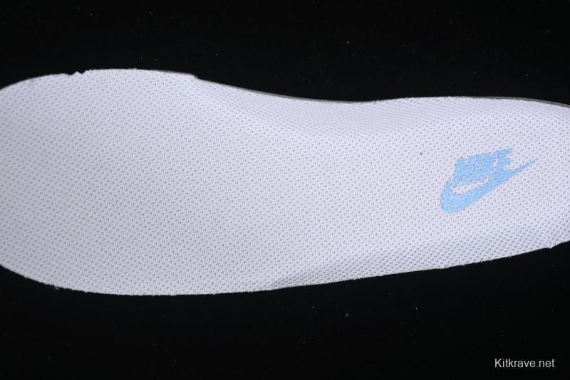 Nike Air Force 1'07 Low Supreme Co-branded Blue and White Casual Sneakers - XX3168-137