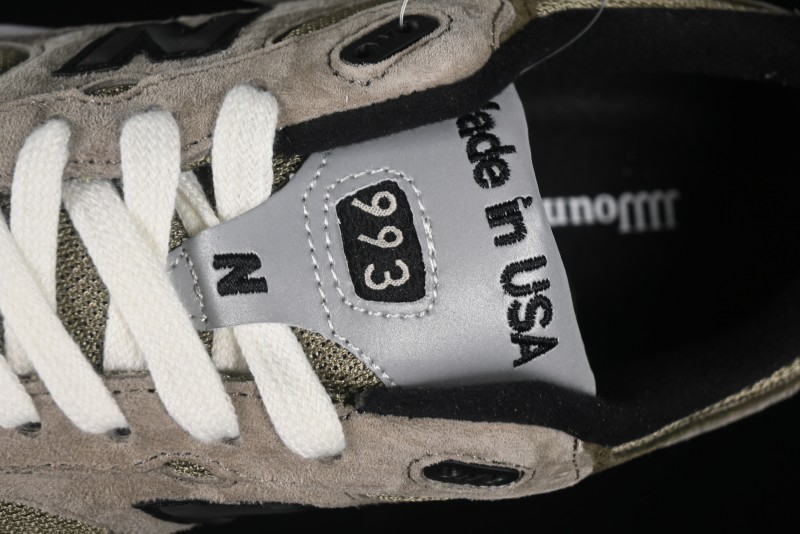 New Balance Made In USA M993 Classic Retro Running Shoes - U993JJ