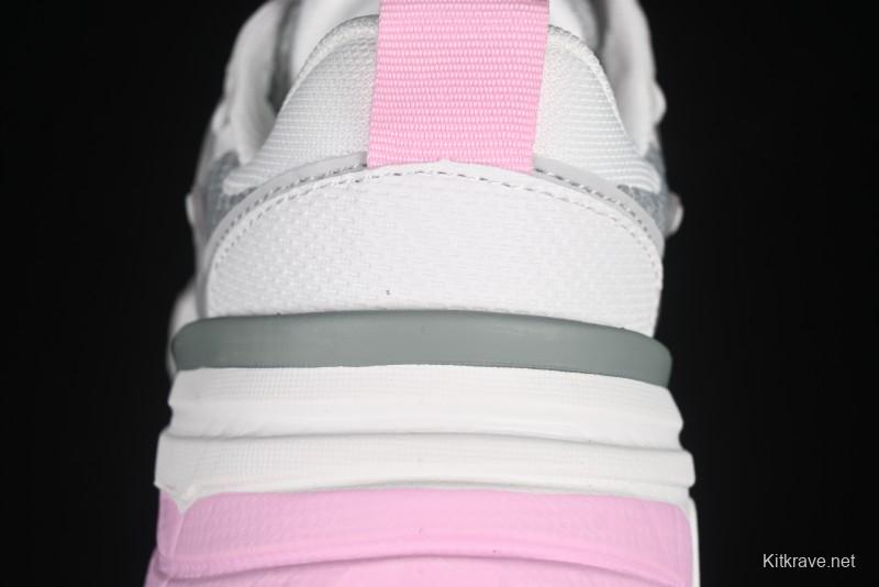 Nike Runtekk V2K Run Cushioned Anti-Slip Retro Low-Top Running Shoes - HQ4046-100