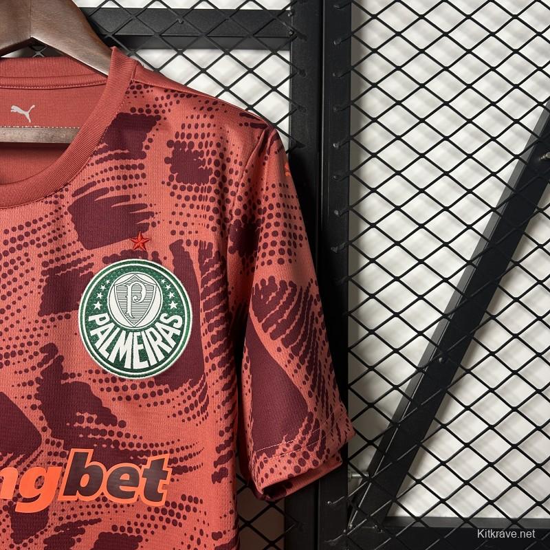 25/26 Palmeiras Goalkeeper Red Jersey