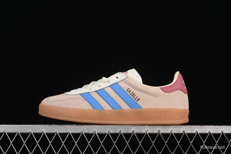 Adidas Originals Gazelle Indoor Retro Casual Sneakers with Anti-Slip and Durable Design - JQ0010