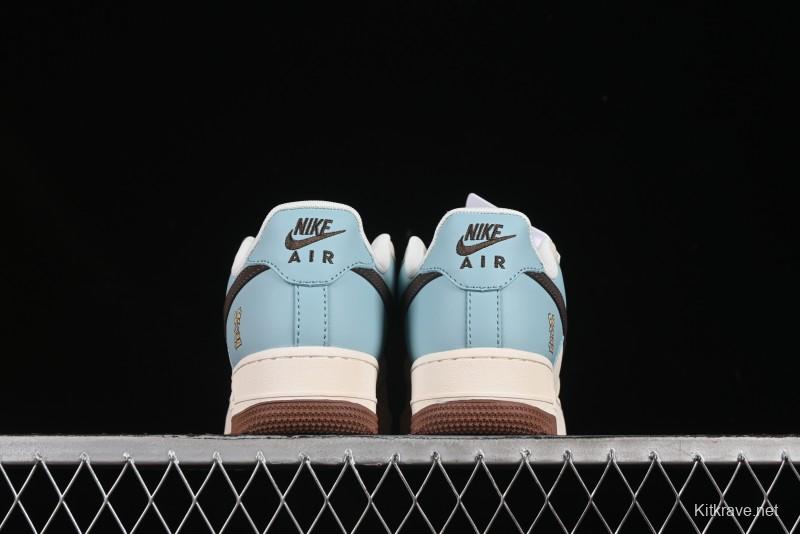 Nike Air Force 1 '07 Low LV Collaboration Summer Blue Casual Sneakers - JJ2508-702