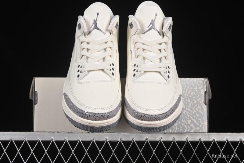 Nike Air Jordan 3 Retro OG Sail Metallic Silver - CK9246-100