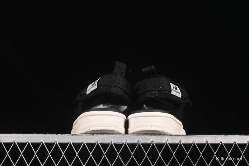 New Balance Summer Retro Sandals SDL3206K with High-Frequency Soft Sole and Elastic Strap