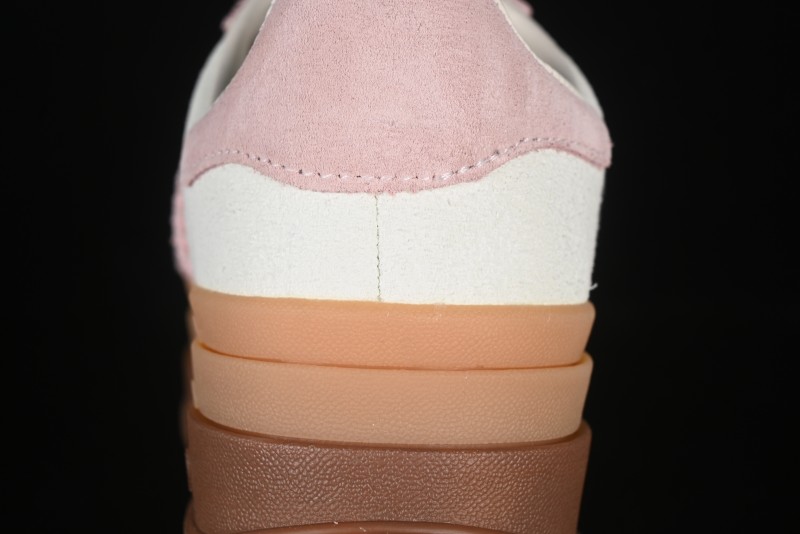 Adidas Originals Gazelle Bold JR8374 Collaboration Low-Top Sneakers with Thick Sole for Slip Resistance and Durability - JR8374
