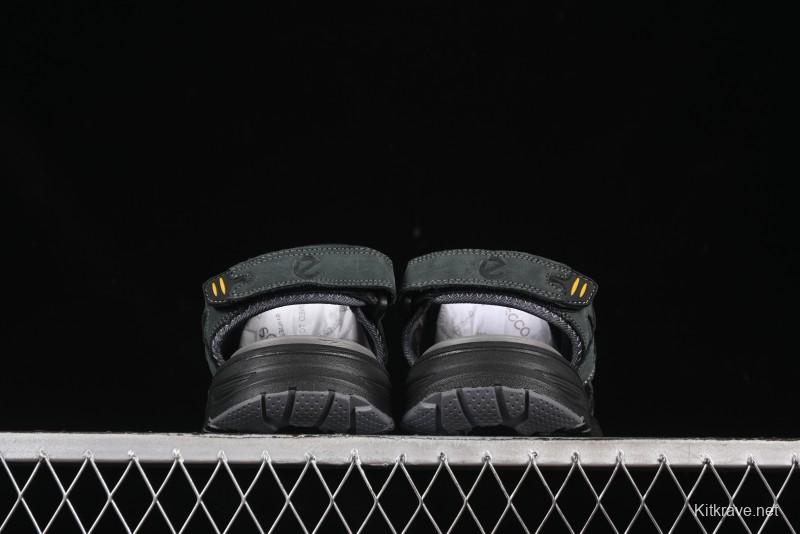 ECCO Off Trail Series Sporty Casual Sandals with Adjustable Hook-and-Loop Closure - 63251701002