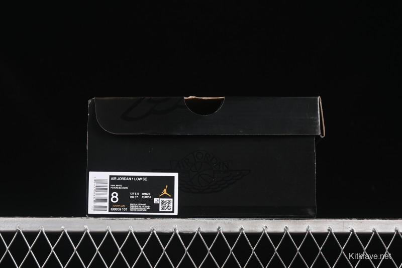 Nike Air Jordan 1 Low AJ1 Carving Pink Low-Top Casual Lifestyle Sneakers - IB8859-101