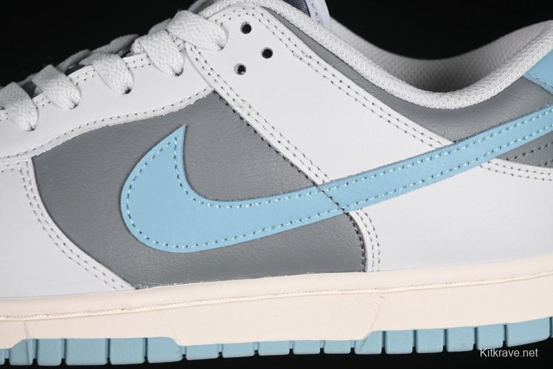 Nike SB Dunk Low Blue Grey Low-Top Casual Skate Shoes - HF5441-001