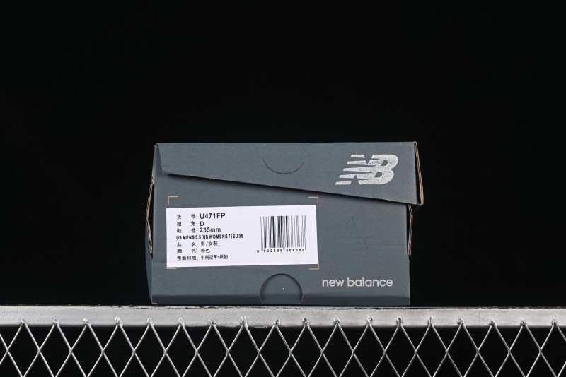 New Balance NB471 Series Fabric and Leather Casual Lifestyle Shoes - U471FP