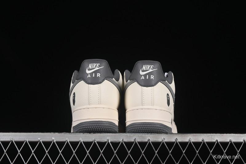 Nike Air Force 1 '07 Low Bape Collaboration Star Swoosh Casual Sneakers - XS1958-570